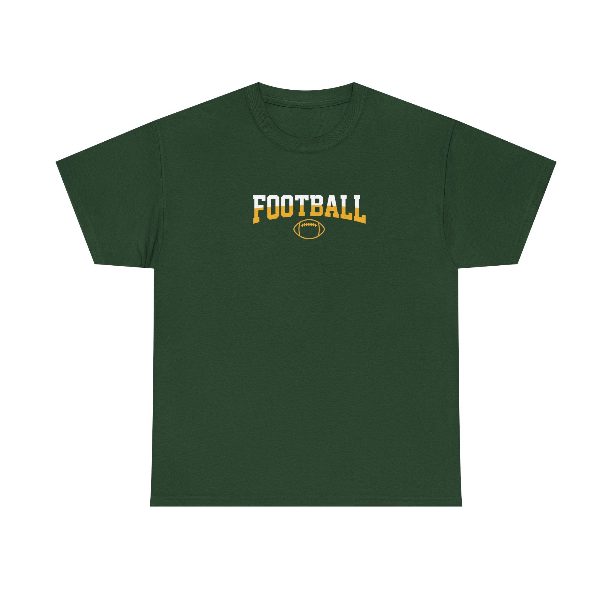 Championship Football Logo T-Shirt | Shield Graphic Tee, Sports Apparel
