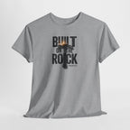 Built on the Rock cross graphic Tee | Christian faith shirt, Psalm 127:1