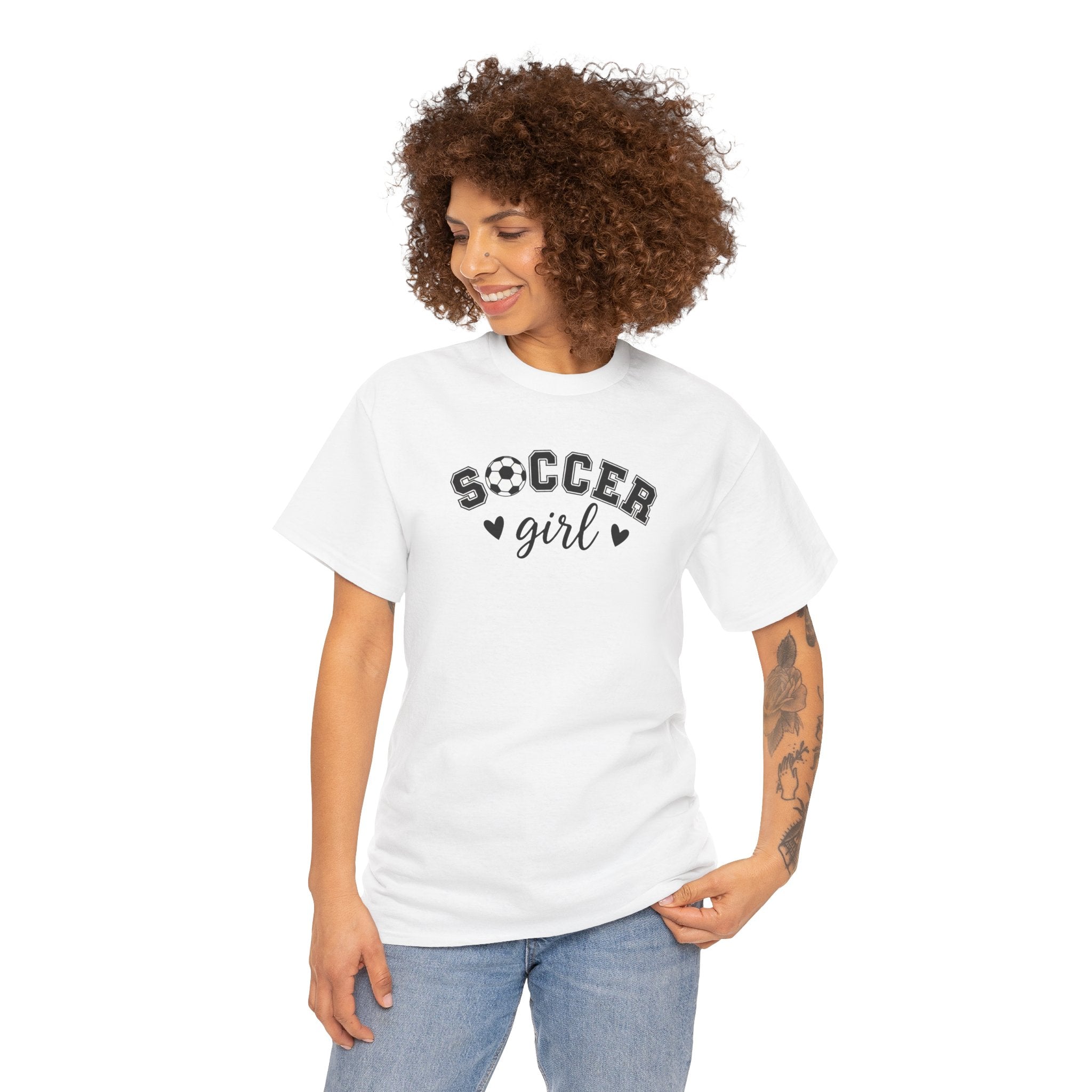 Soccer Girl Tee | Vintage Soccer Ball, Athletic Sports Shirt