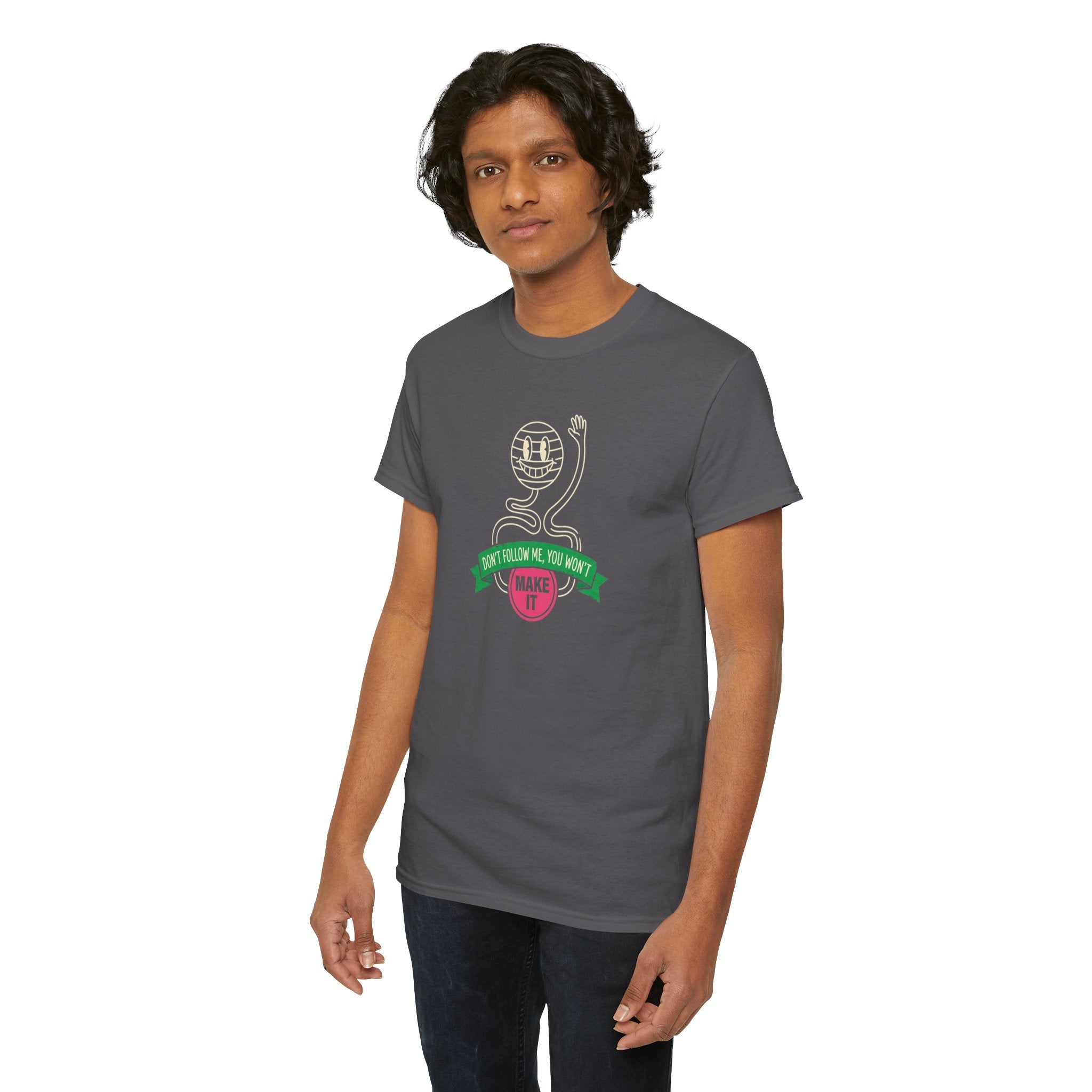 Cute Skeleton Holding Heart Tee | Don't Follow Me, I'm Lost