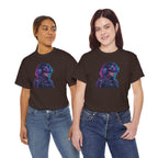 Neon Cyberpunk VR Girl T-Shirt | Futuristic Gamer Art, Vaporwave Aesthetic