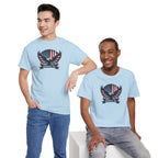 American Flag Eagle Memorial Day T-Shirt | Patriotic USA Eagle Tee