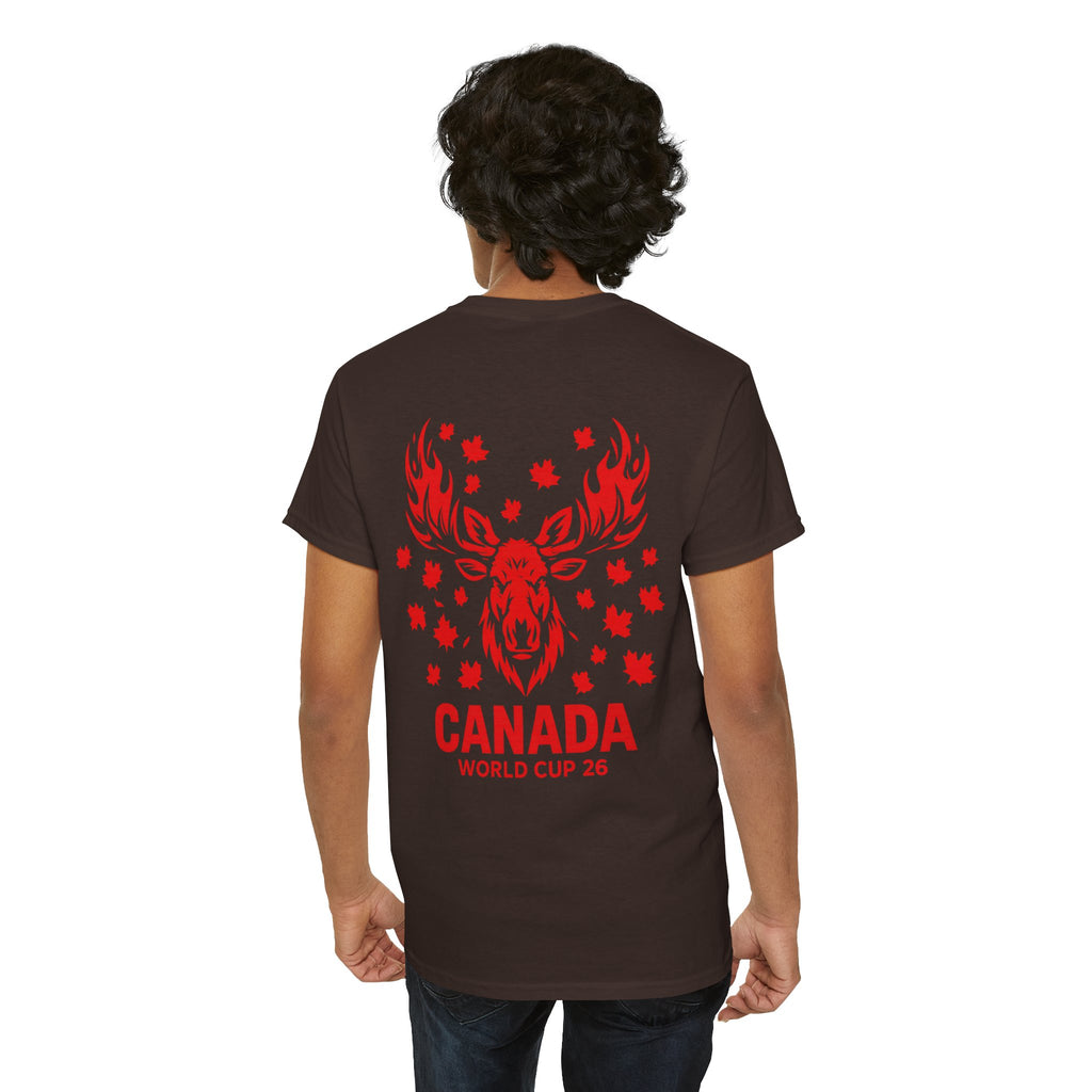 Canada Moose Head Tee | Maple Leaf World Cup 26