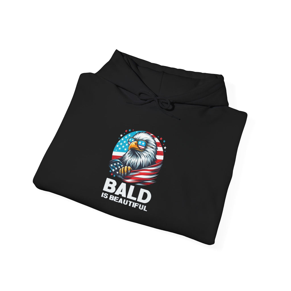 Bald Is Beautiful Hoodie | Funny Bald Pride Pullover