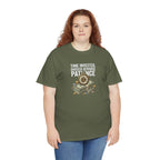 Time Invested Success Rewards Patience Tee | Stacked Cash and Compass Design