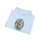 Every Woman Is Strong Woman Hoodie | Floral Tattoo Woman Illustration