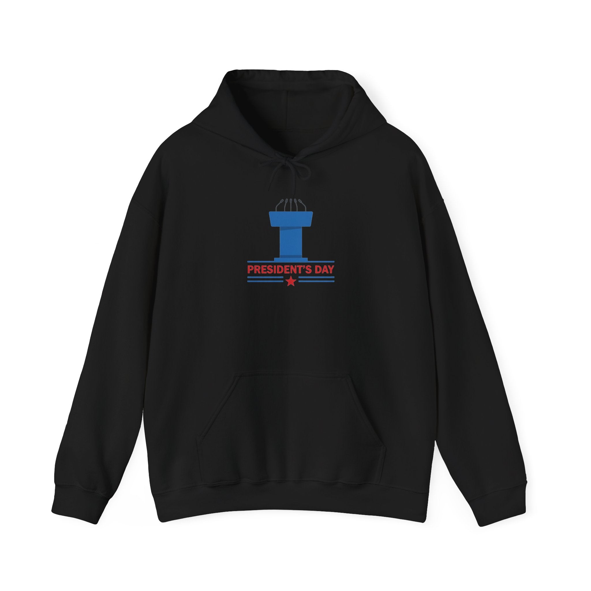 President's Day Top Hat Hoodie | Patriotic Presidents Day Sweatshirt