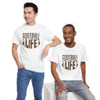 Football Life Game Day Tee | Casual Football Graphic Shirt