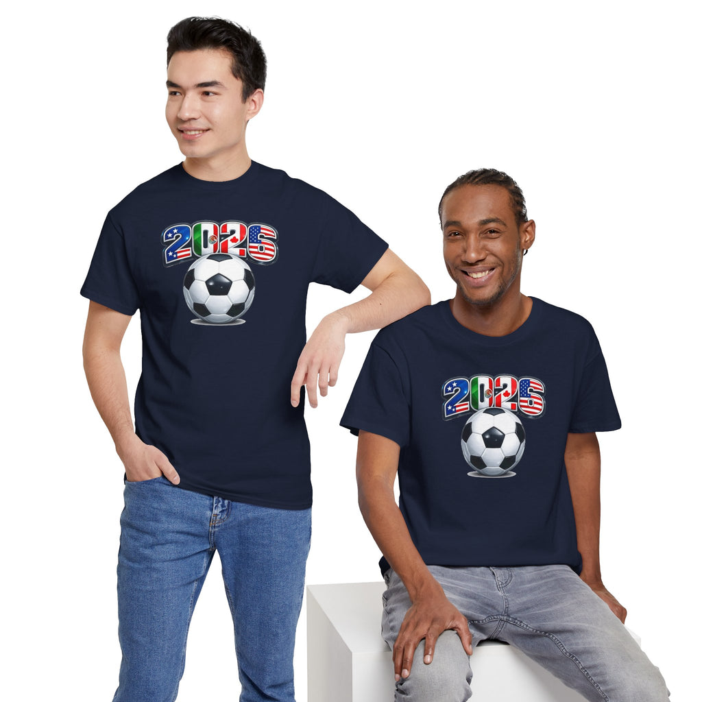 2026 Soccer Ball T-Shirt | World Cup Football Graphic Tee