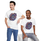 Astronaut Swirl Galaxy Tee | Space Explorer Cosmic Helmet Shirt