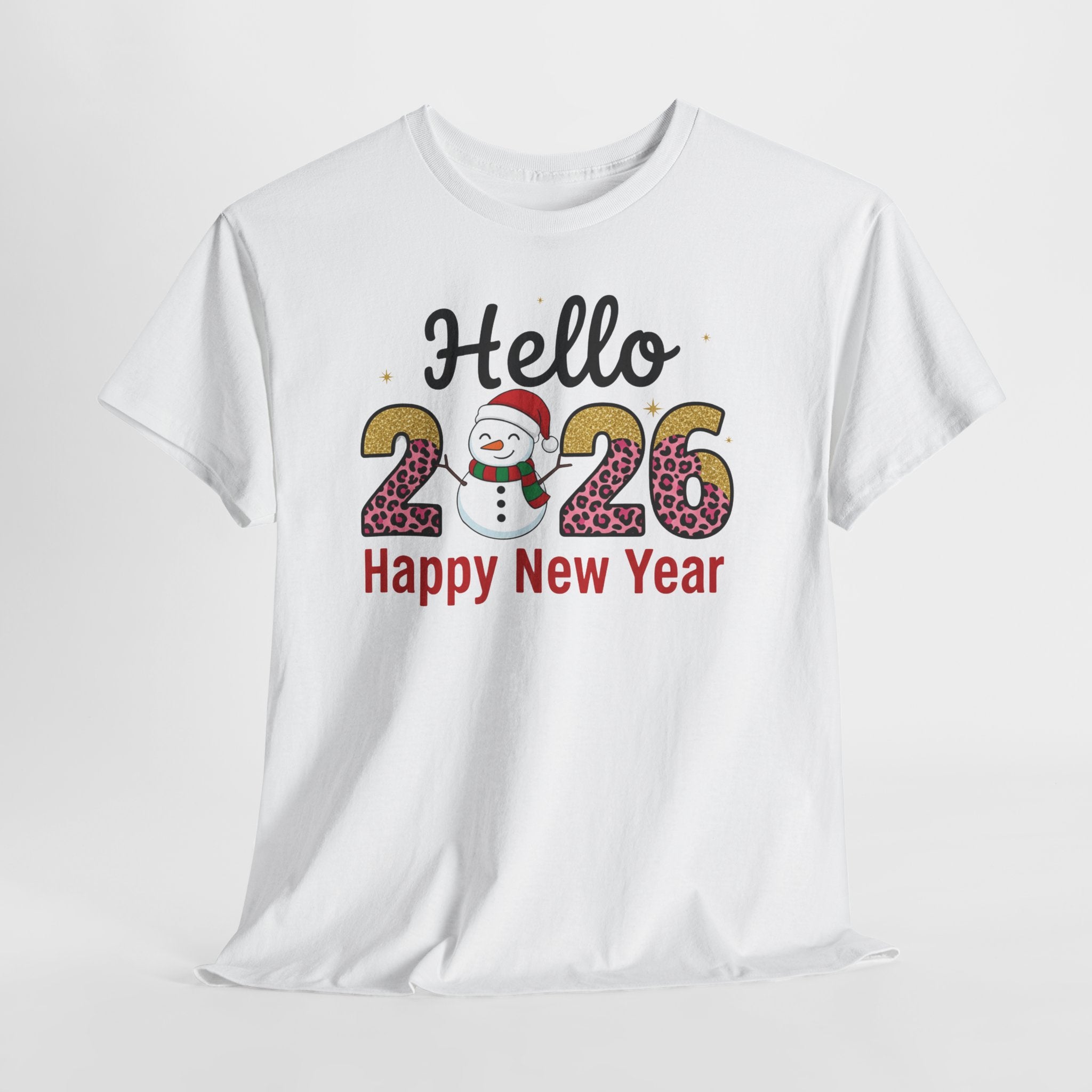 Hello 2026 Happy New Year  Unisex Tee