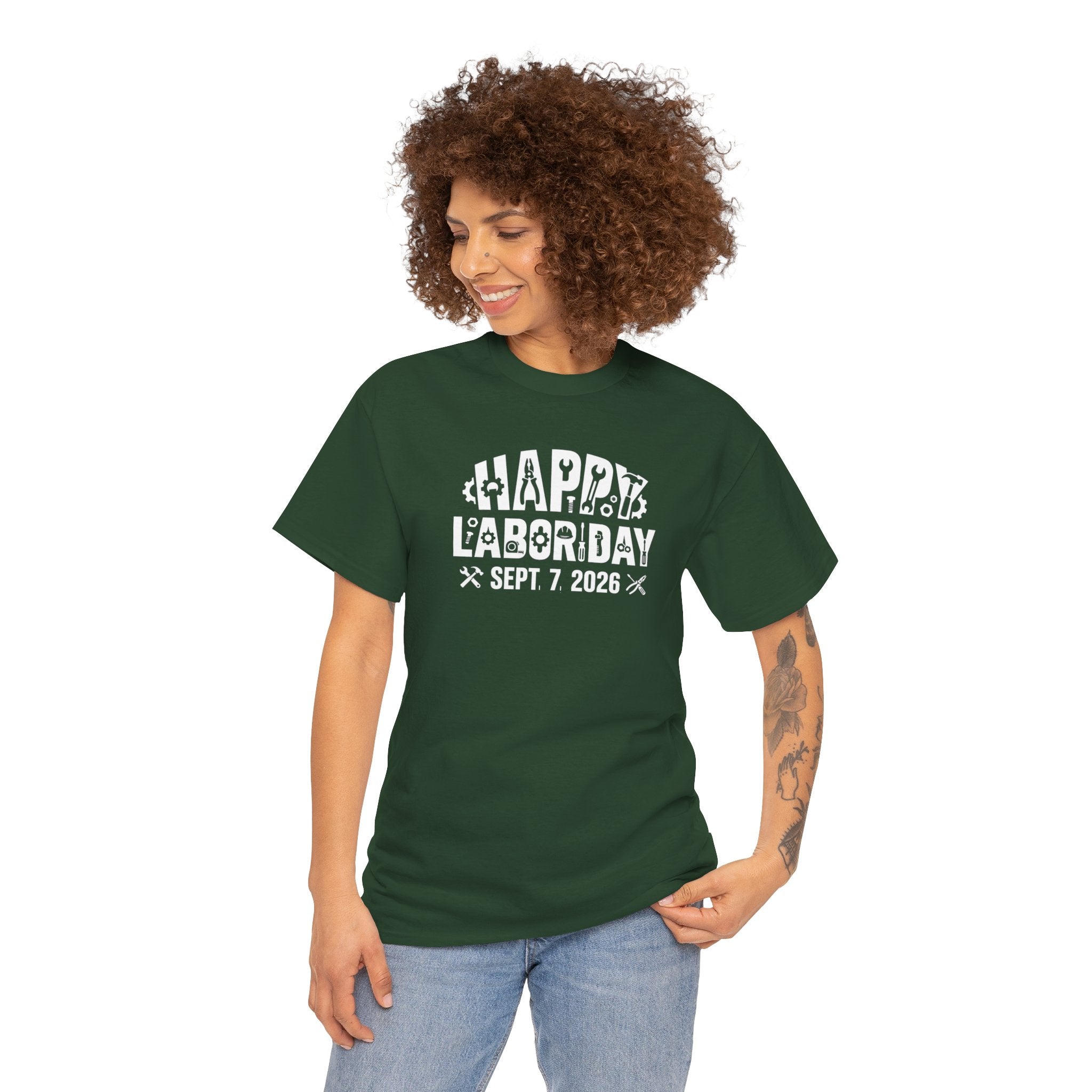 Happy Labor Day Sept 7 2026 T-Shirt | Labor Day Tee