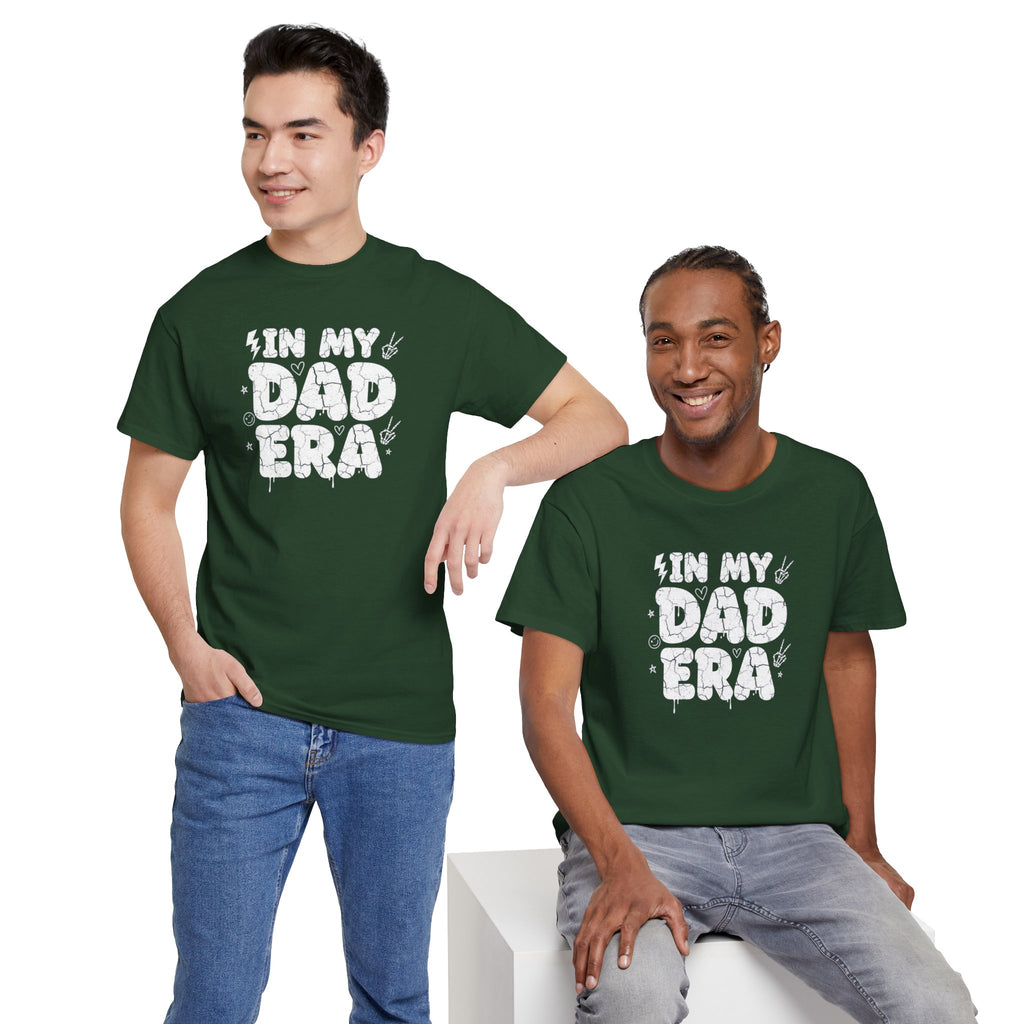 In My Dad Era T-Shirt | Retro Drip Lettering Dad Shirt