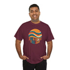 Here Comes The Sun T-Shirt | Retro Sun Waves Graphic Tee