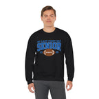 My Last First Day Senior 2026 Football Sweatshirt | School Spirit Crewneck