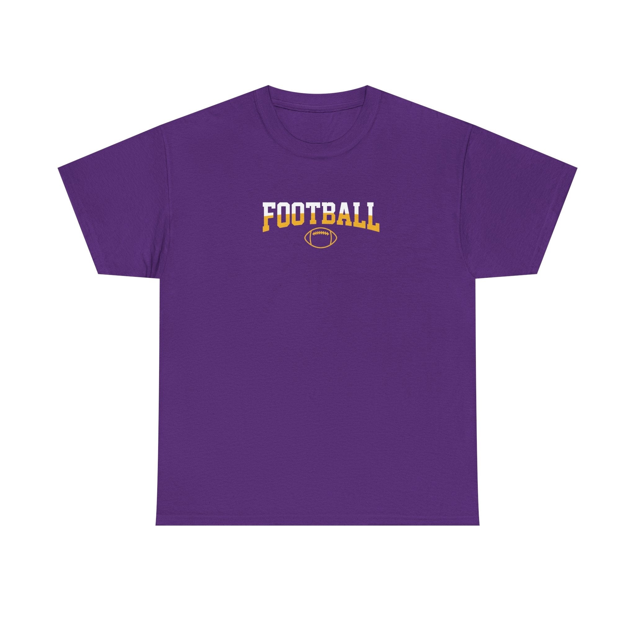 Championship Football Logo T-Shirt | Shield Graphic Tee, Sports Apparel