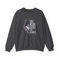 Wolf Half-Face Portrait Don't Mistake Silence For Weakness Crewneck