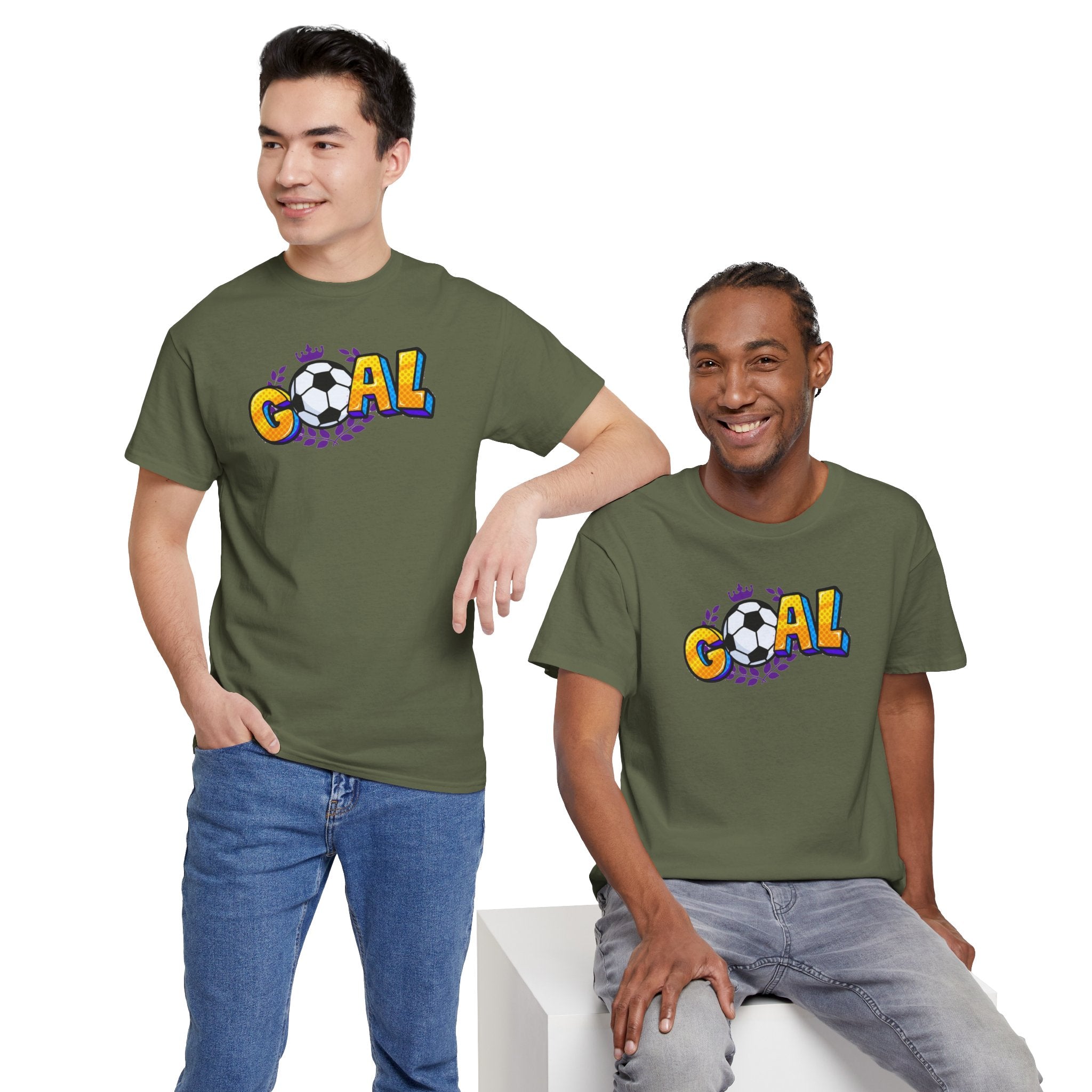 Goal Soccer Graphic Tee | FIFA World Cup Soccer Ball Sports Shirt