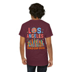 Los Angeles Skyline World Cup 2026 Tee | Soccer Ball City Design