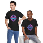 Lost in the Beat Tee | Retro Neon Diamond Music Graphic