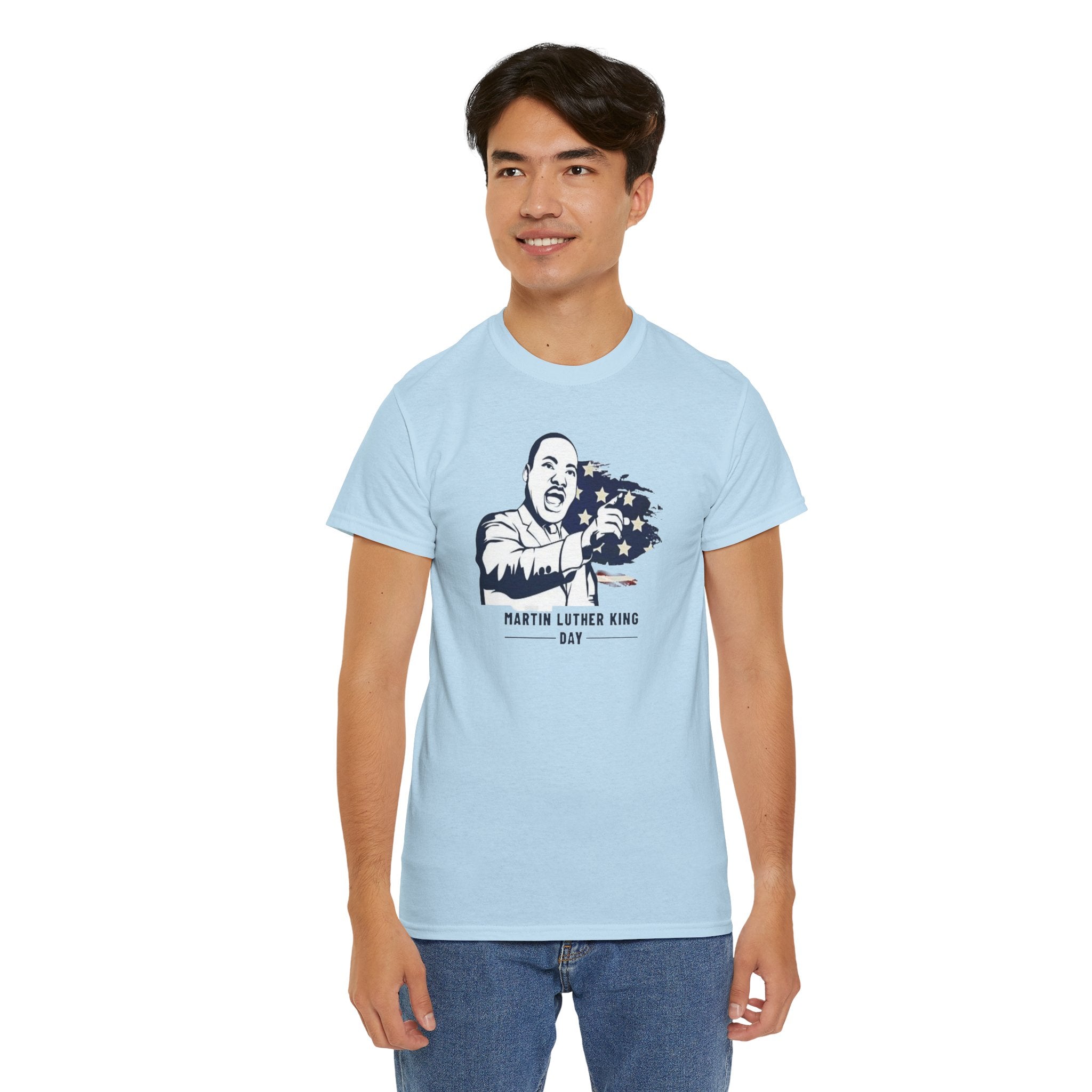 Martin Luther King Illustration T-Shirt | MLK Day Tribute Tee