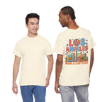 Los Angeles Skyline World Cup 2026 Tee | Soccer Ball City Design