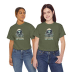 I Survived on Earth Alien Octopus Tee | Space Helmet Illustration