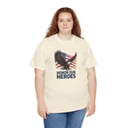 Honor Our Heroes Eagle T-Shirt | American Flag Patriotic Tee