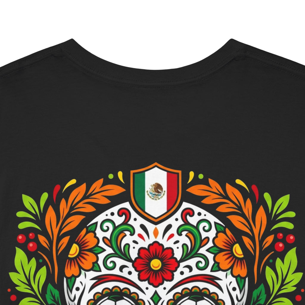 Sugar Skull Mexico World Cup Tee | Day of the Dead Football Shirt
