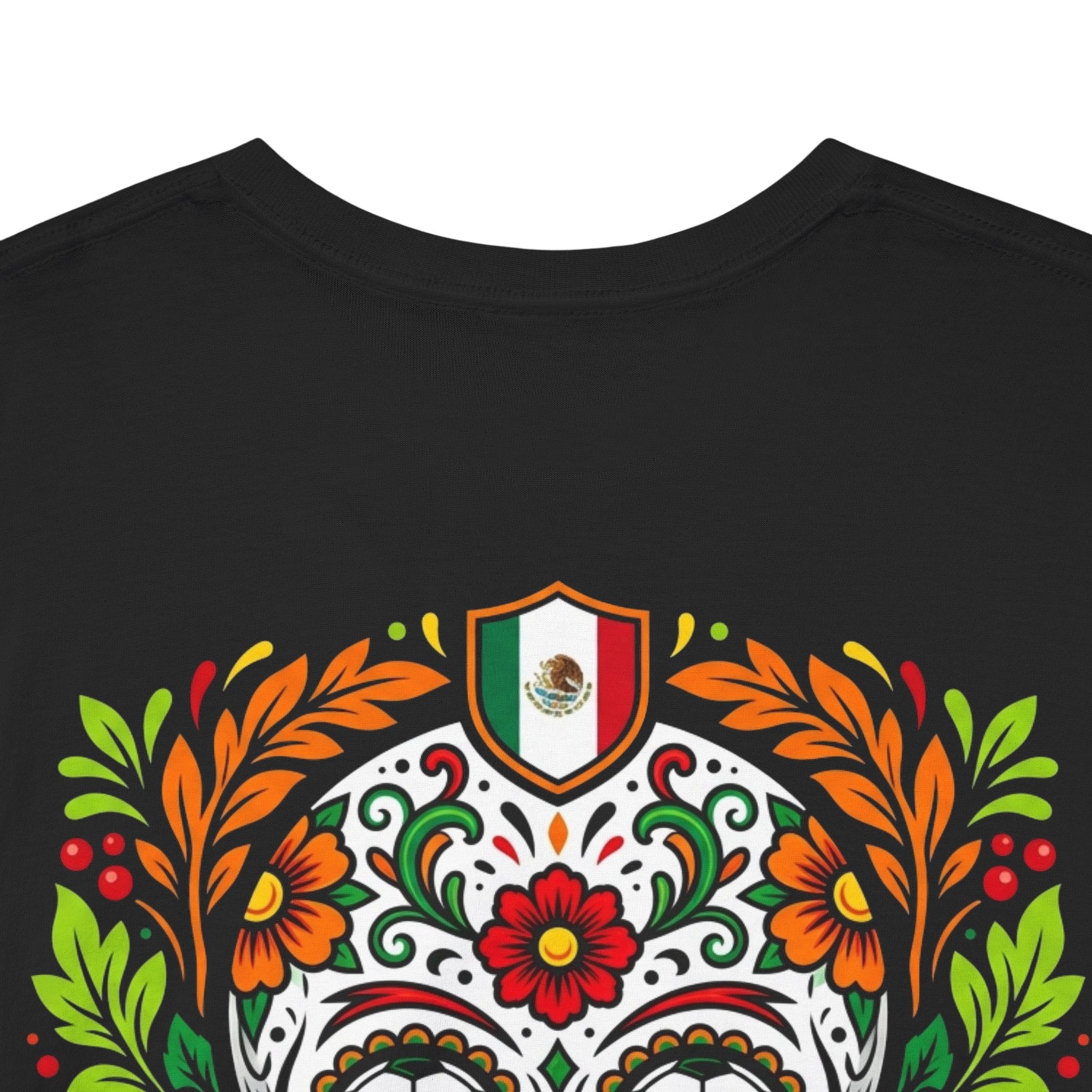 Sugar Skull Mexico World Cup Tee | Day of the Dead Football Shirt