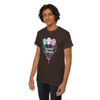 Baseball Lifestyle Tee | Dripping Home Plate with Pastel Baseballs