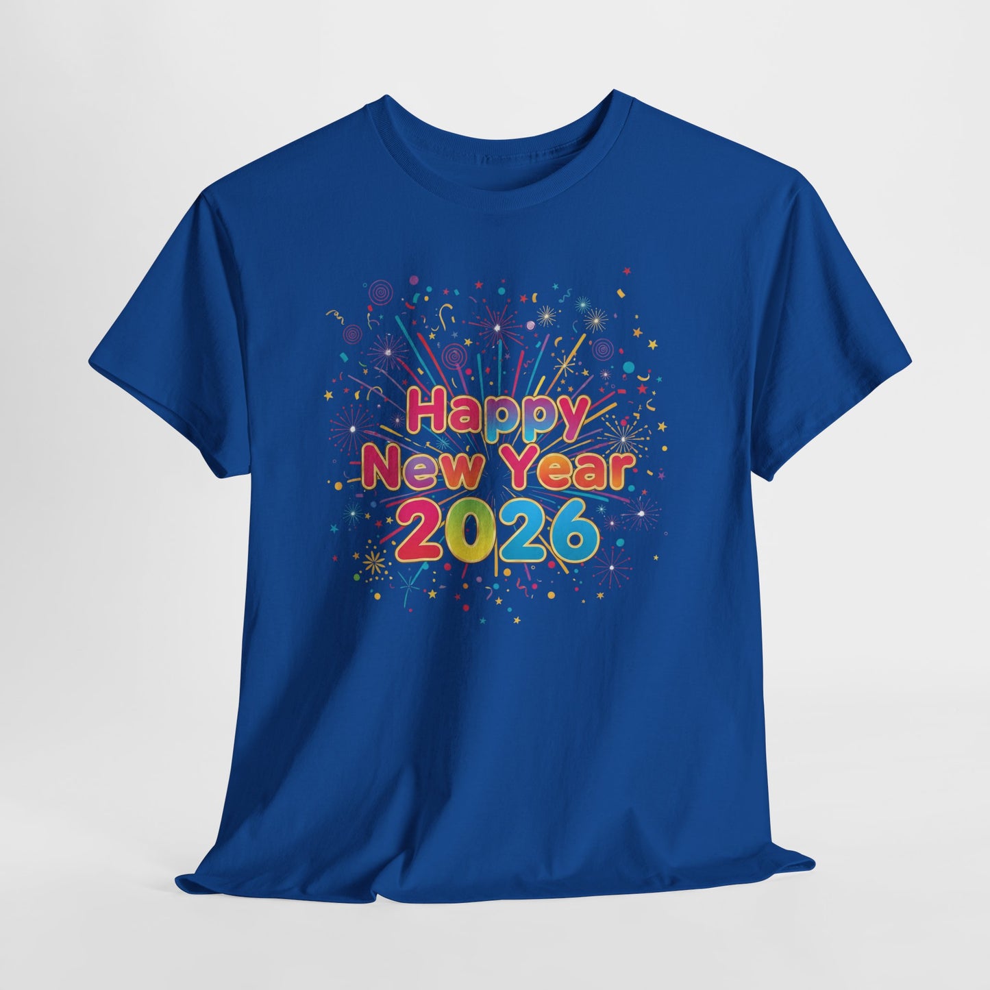 Happy New Year 2026 Unisex Heavy Cotton Tee