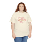 Happy Mother's Day script tee | Mother's Day shirt, pink script design