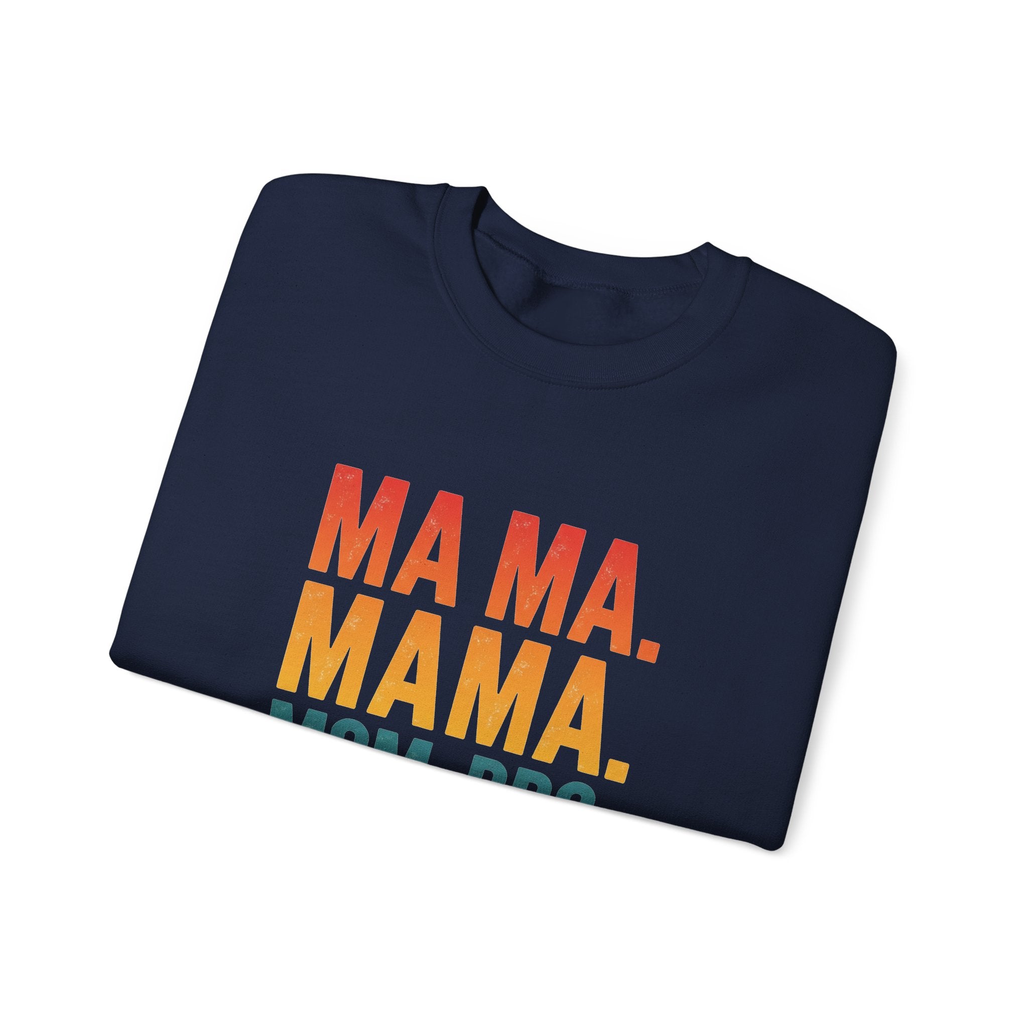 Mama Mama Mom Bro sweatshirt | Mother day Retro stacked text