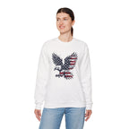 American Flag Eagle sweatshirt | Patriotic Bald Eagle graphic