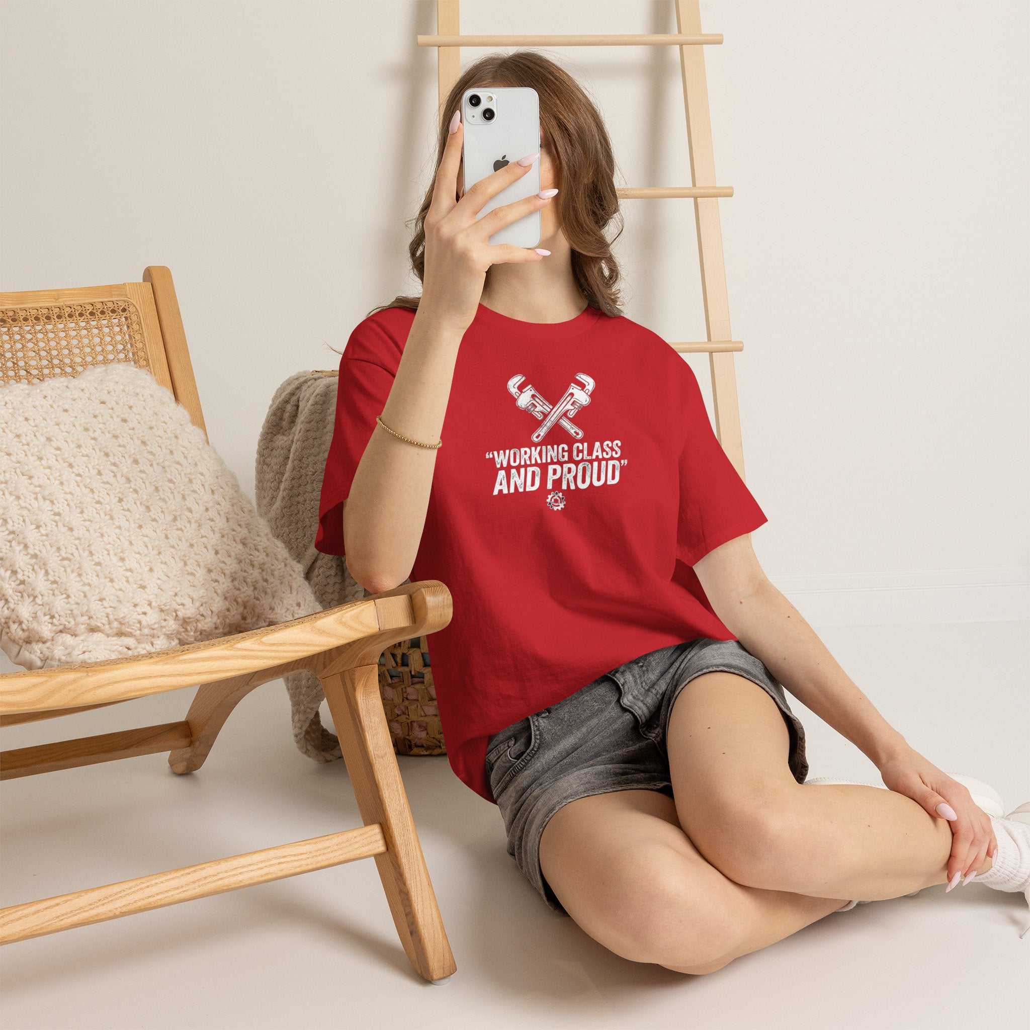 Working Class and Proud Tee | Crossed Pipe Wrenches, Labor Pride Shirt