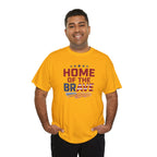 Home of the Brave T-Shirt | American Flag Patriotic Tee