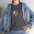 Tribal Lion Head Arrow T-Shirt | Geometric Lion Tee