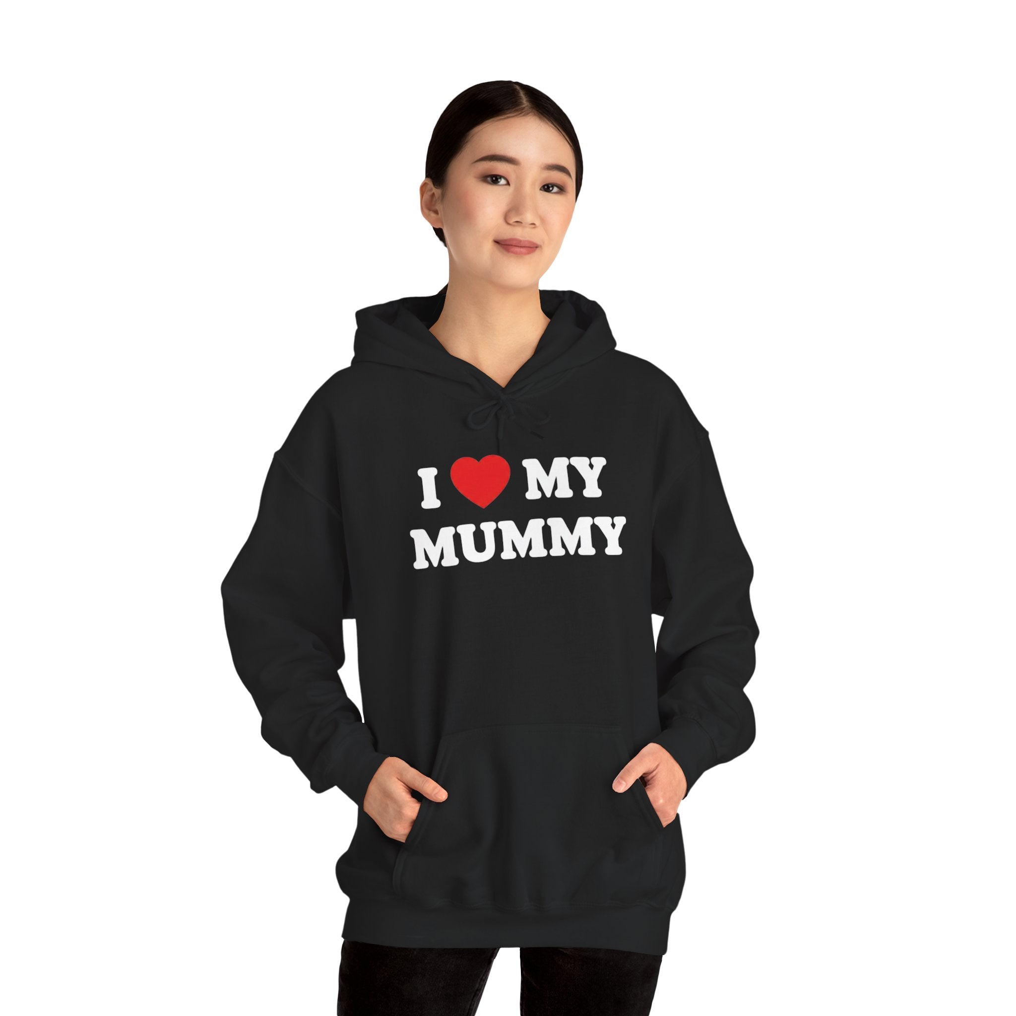 I  My Mummy Hoodie | Halloween Mummy Pun Sweatshirt