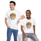 Here Comes The Sun T-Shirt | Retro Sun Waves Graphic Tee