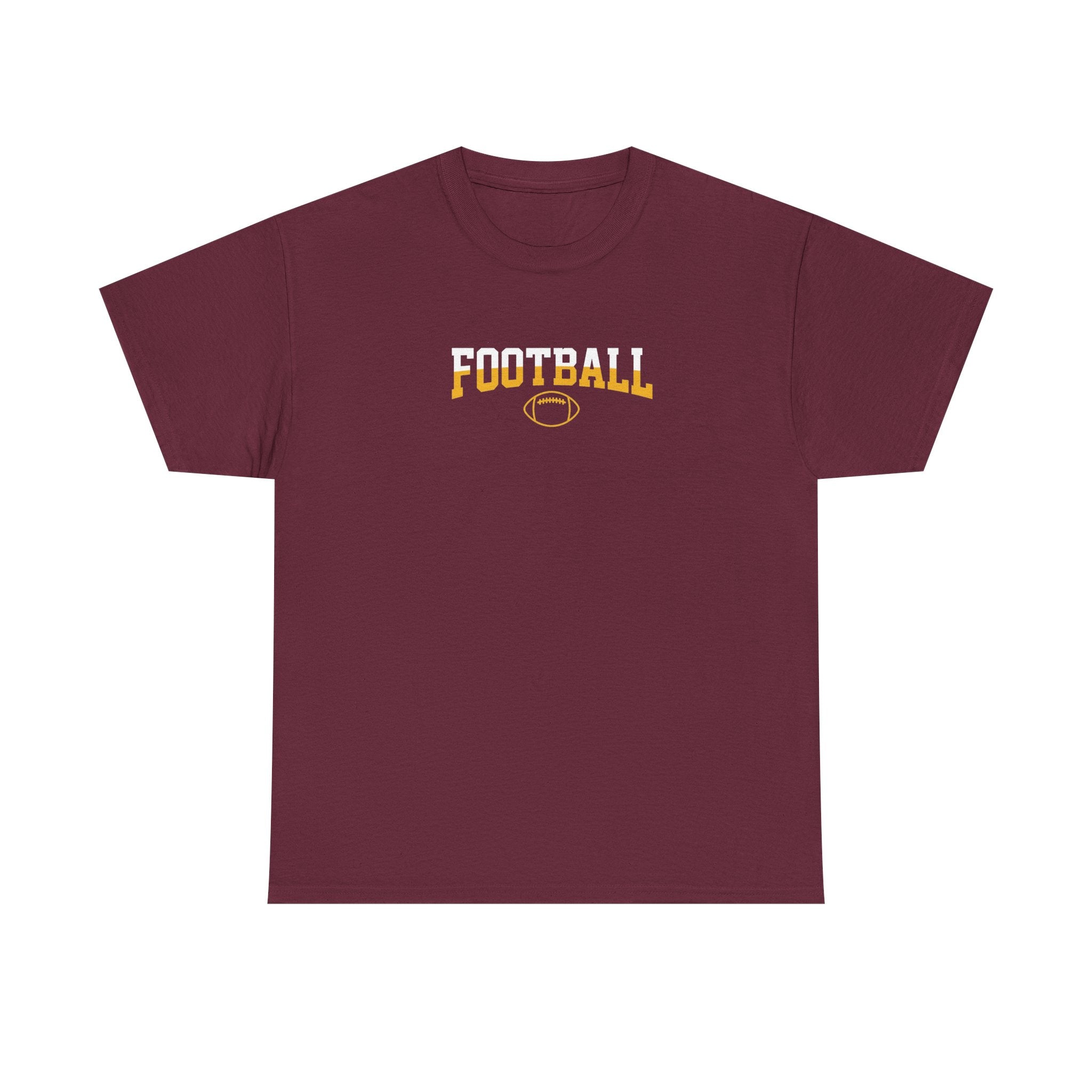 Championship Football Logo T-Shirt | Shield Graphic Tee, Sports Apparel