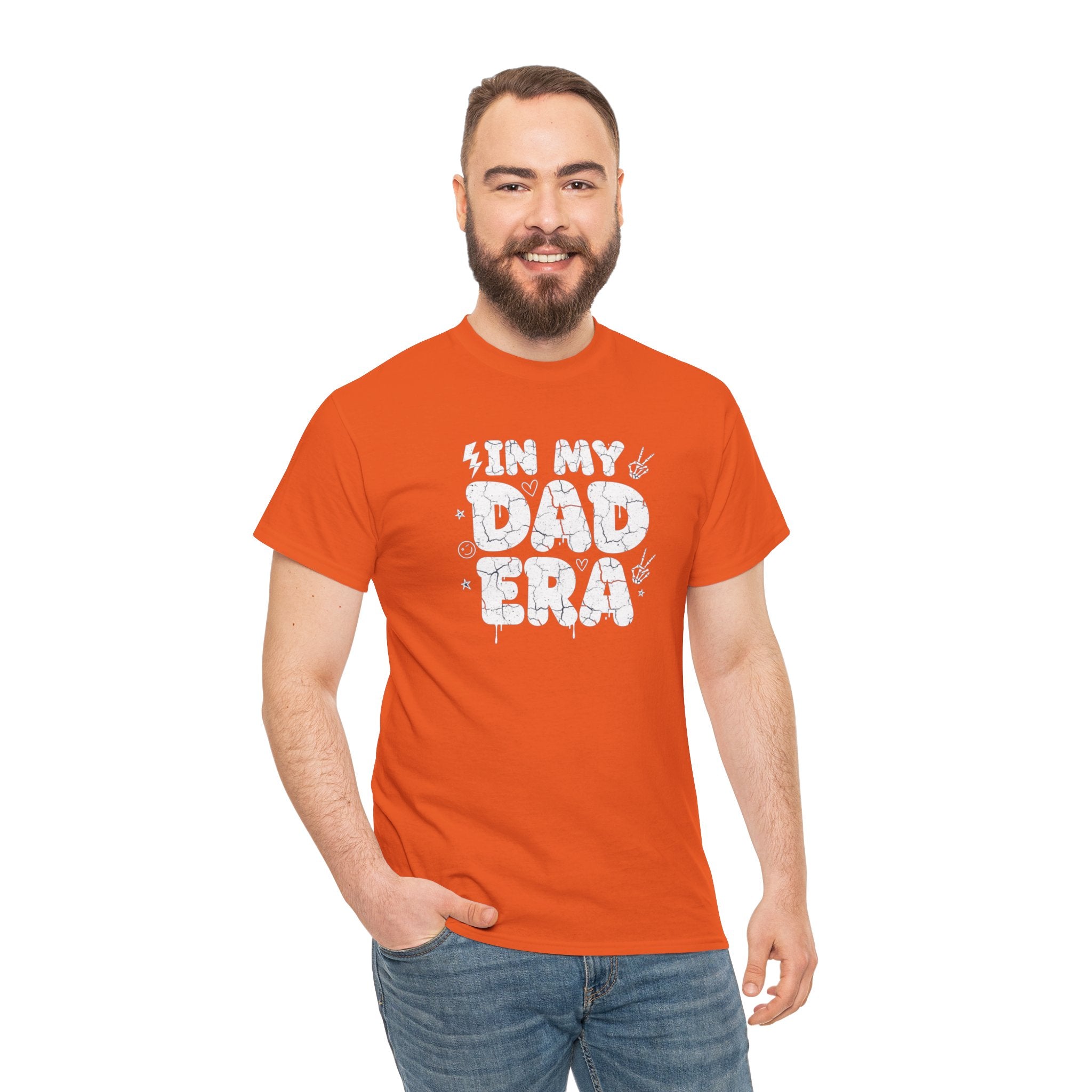 In My Dad Era T-Shirt | Retro Drip Lettering Dad Shirt