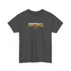 Championship Football Logo T-Shirt | Shield Graphic Tee, Sports Apparel