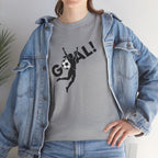 Soccer Goalie Save T-Shirt | Goalkeeper Silhouette Tee