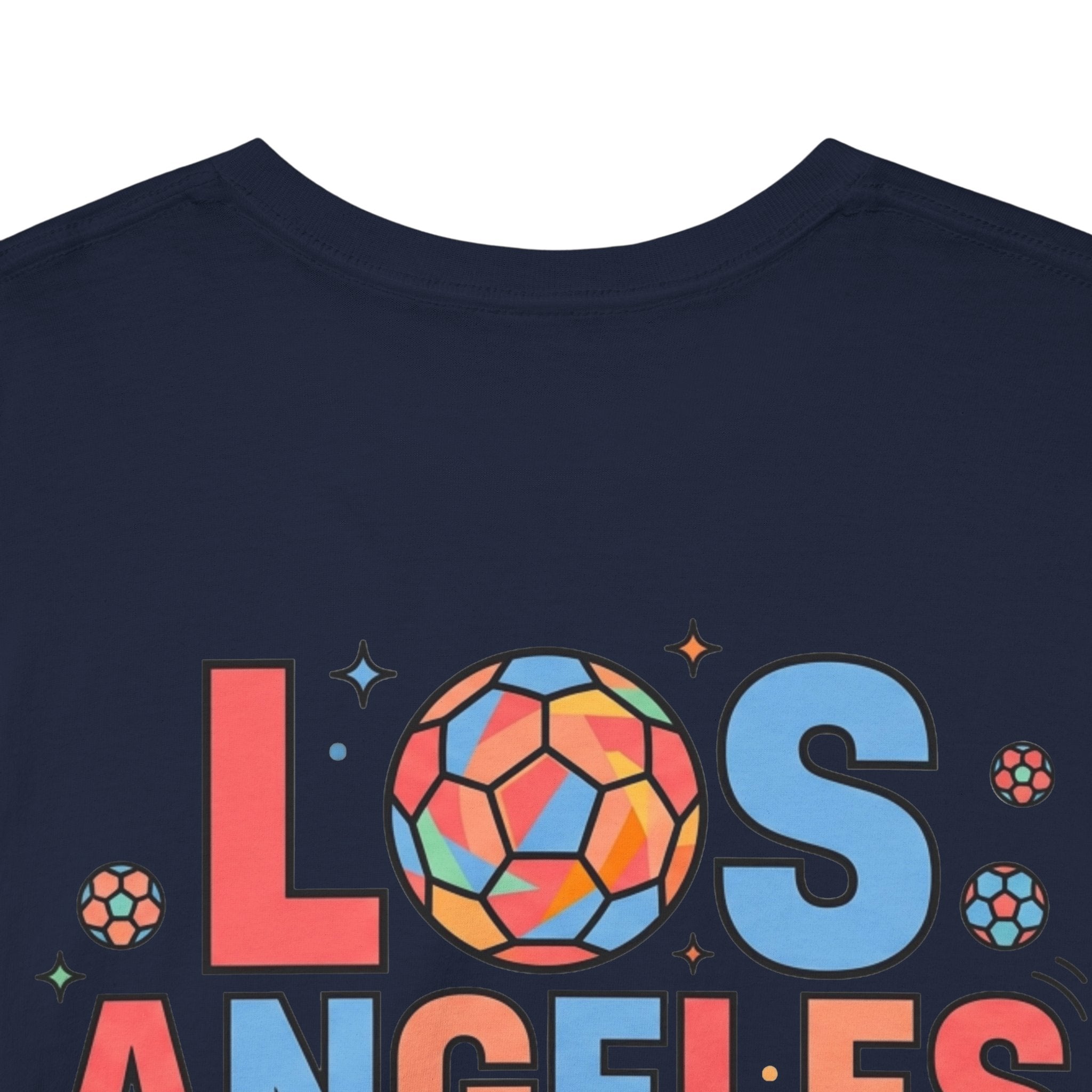 Los Angeles Skyline World Cup 2026 Tee | Soccer Ball City Design