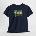 Sunset Vibes Tee | Beach Sunset Graphic T-Shirt