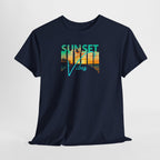 Sunset Vibes Tee | Beach Sunset Graphic T-Shirt