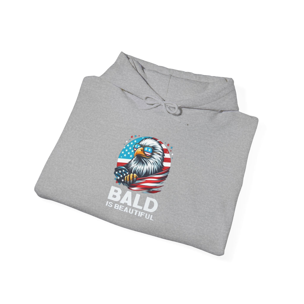 Bald Is Beautiful Hoodie | Funny Bald Pride Pullover