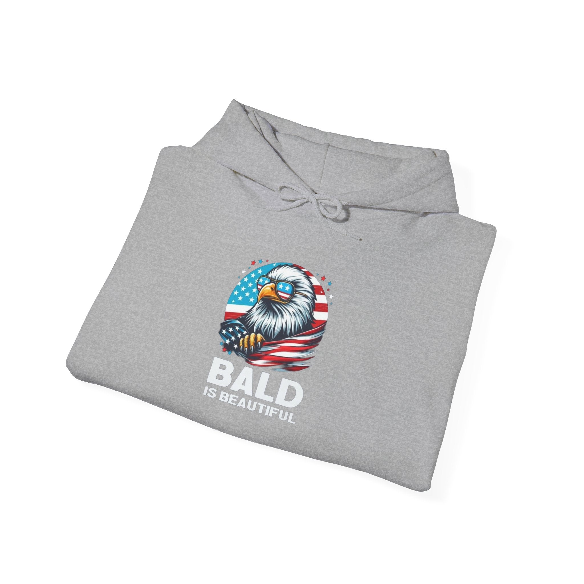 Bald Is Beautiful Hoodie | Funny Bald Pride Pullover
