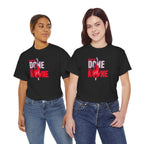 Done or None Flame Graphic Tee | Bold Typography Fire Design